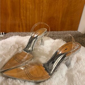 Bershka Transparent Women's Heels
